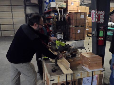 Rene & Brian cut to length